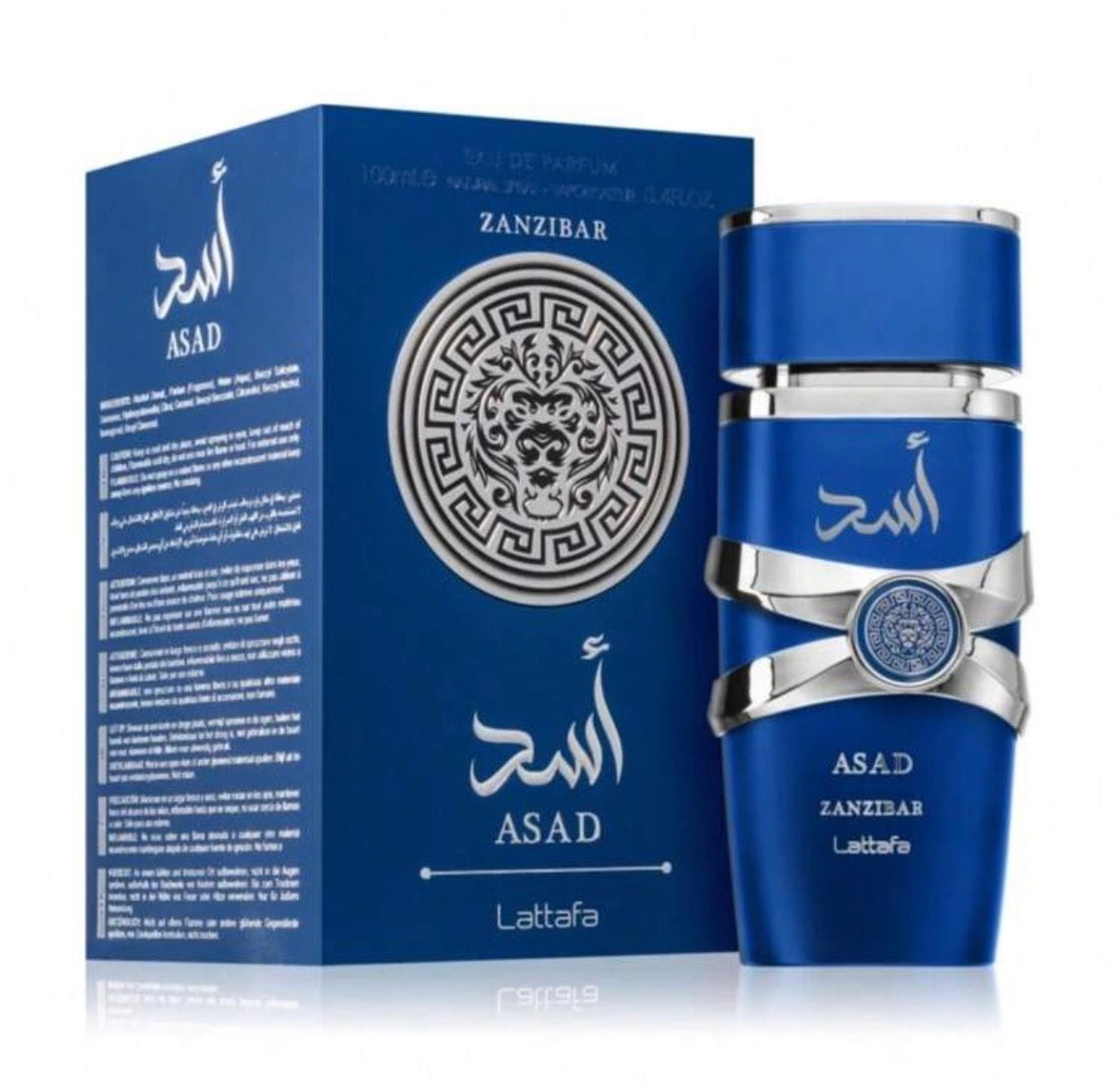 Lattafa Asad Zanzibar 100ML Eau de Parfum für Männer